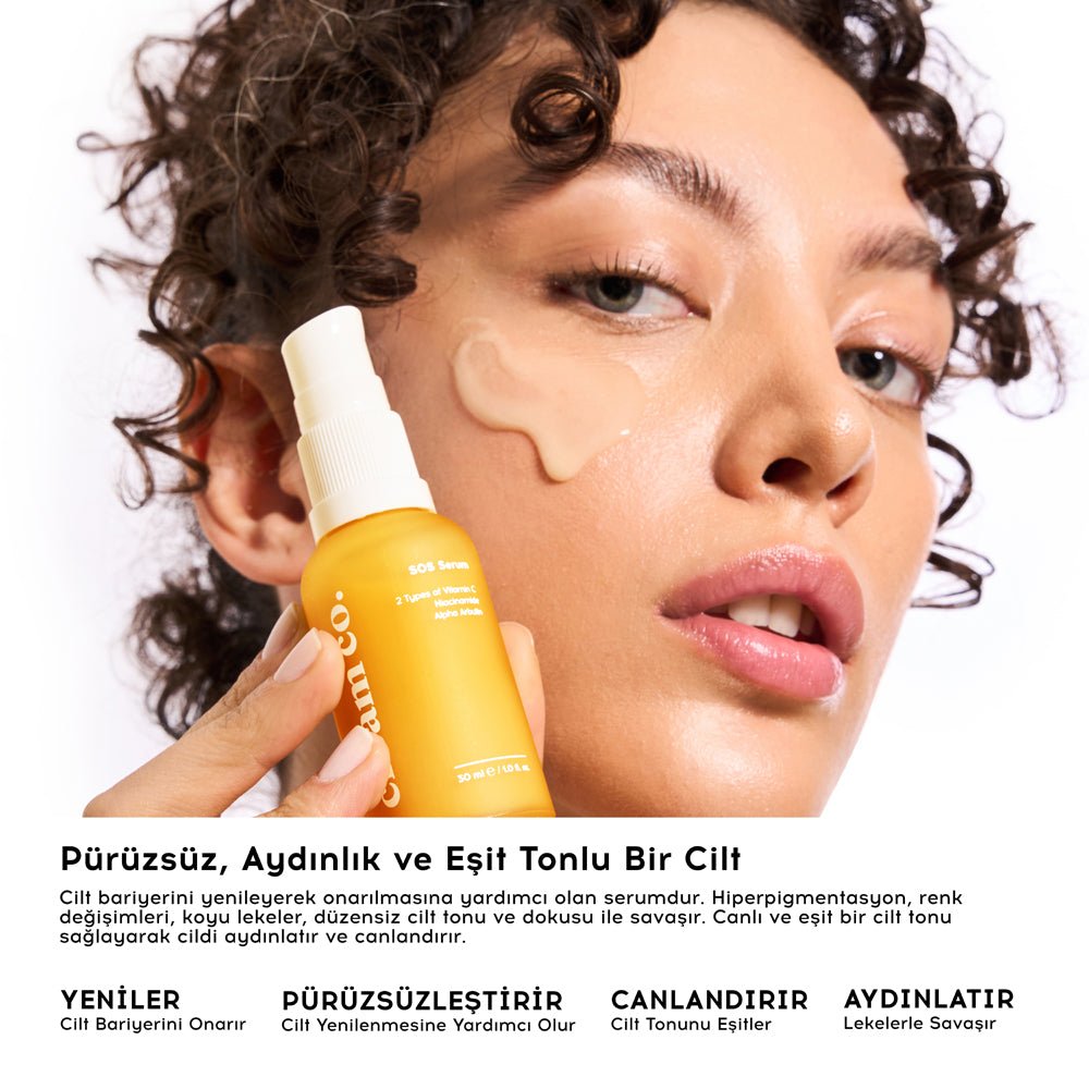 Cream Co. C Vitamini Arbutin Leke & Akne Karşıtı Bariyer Onarıcı