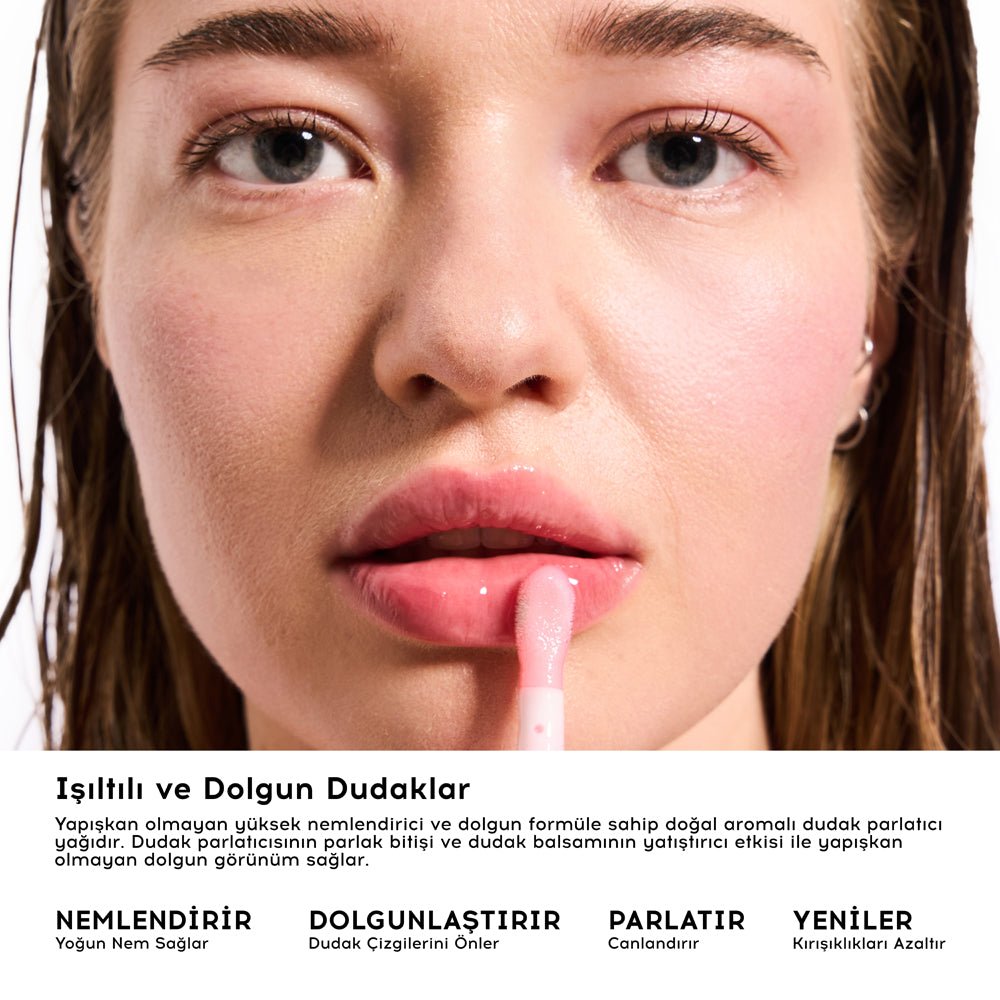 Cream Co. Lip Oil Gloss Dudak Parlatıcısı Nemlendirici Besleyici