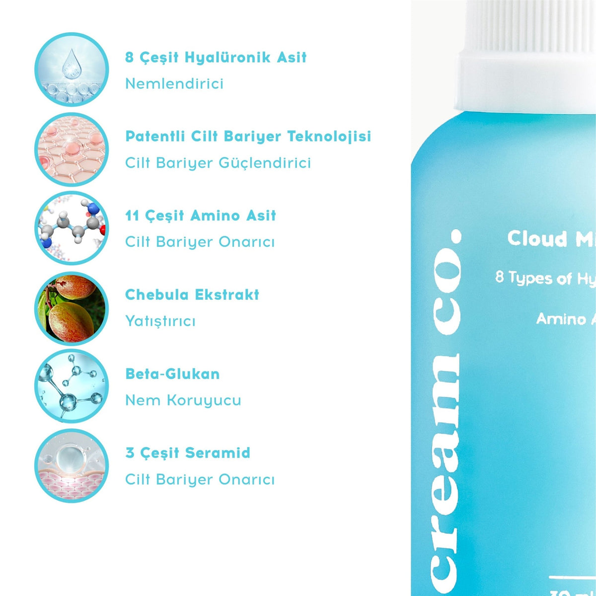 Cream Co. Onarıcı Yatıştırıcı İkili (CMS + CMO) | Flavus