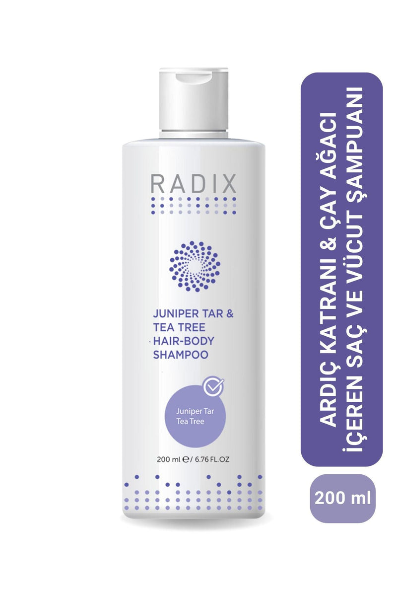 Radix Ardıç Katranlı Ve Çay Ağacı Özlü Saç-vücut Şampuanı - Juniper Ta