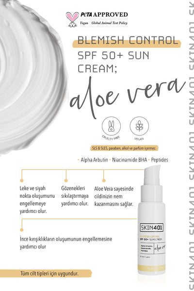 Skin401 Blemish Control SPF+50 Sunscreen 50 ml