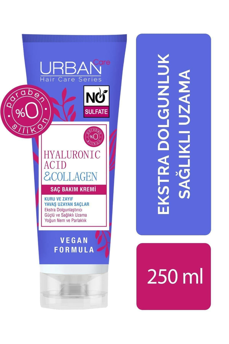 Urban Care Hyaluronic Acid & Collagen Saç Bakım Kremi Flavus