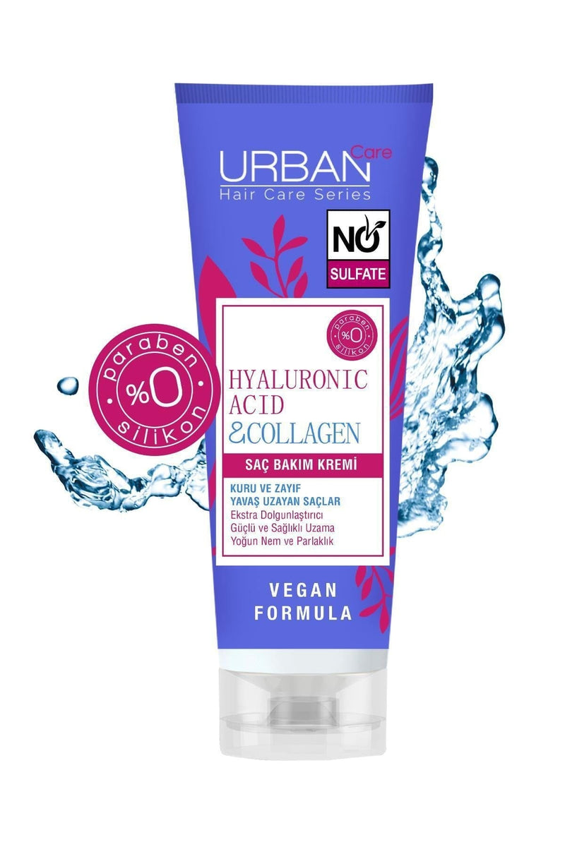Urban Care Hyaluronic Acid & Collagen Saç Bakım Kremi Flavus