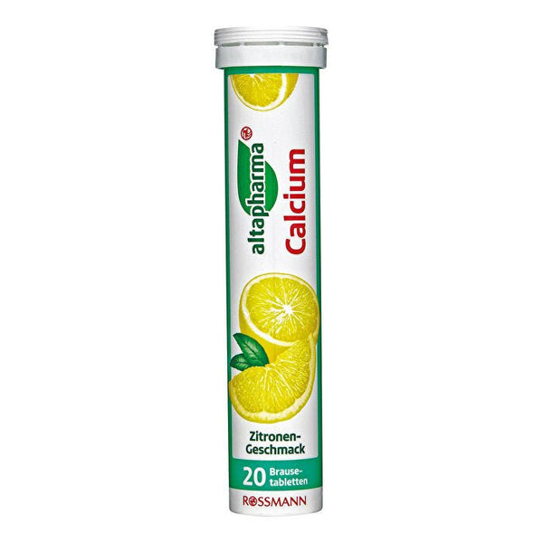Altapharma Kalsiyum İçeren Takviye Edici Gıda Suda Eriyen Tablet Limon Aromalı 20'li