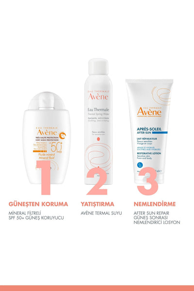 Avene Fluide Mineral Filtreli SPF 50+ Güneş Koruyucu 40 ml