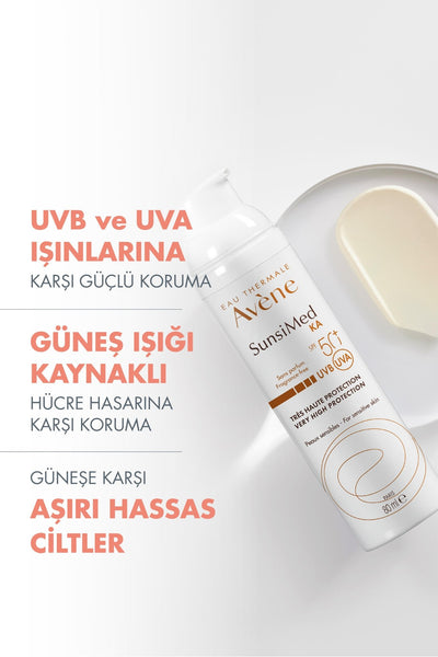 Avene Güneşe Karşı Aşırı Hassasiyet Gösteren Ciltler İçin Çok Yüksek Güneş Koruyucu 80 ml