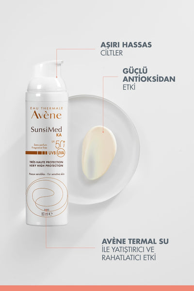 Avene Güneşe Karşı Aşırı Hassasiyet Gösteren Ciltler İçin Çok Yüksek Güneş Koruyucu 80 ml