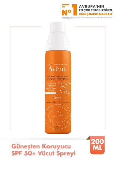 Avene Güneşten Koruyucu SPF 50+ Vücut Spreyi 200 ml