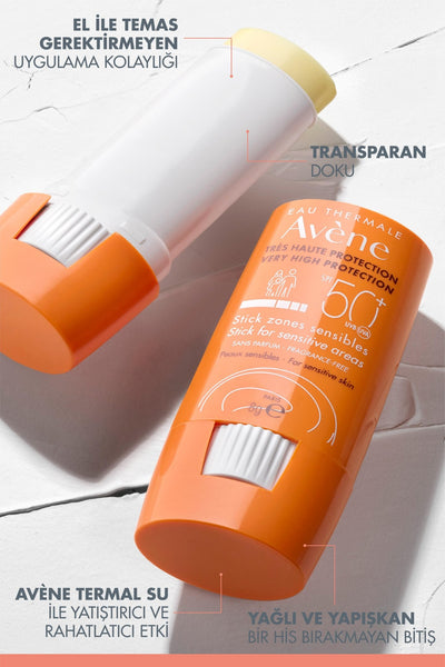 Avene Hassas Bölgeler için SPF 50+ Güneşten Koruyucu  Stick 8 gr