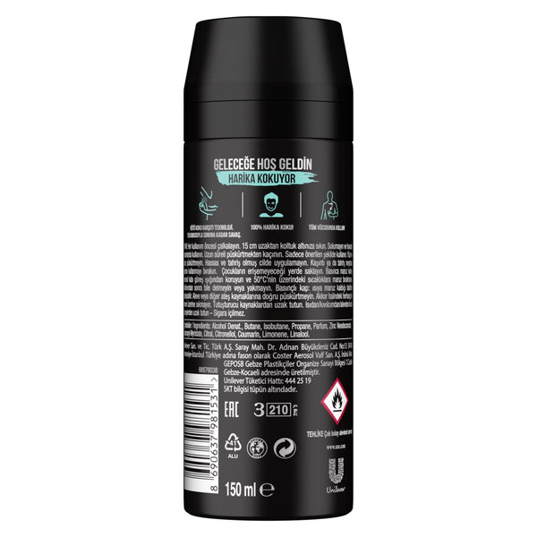 Axe Apollo Bodyspray Deodorant 150 ml