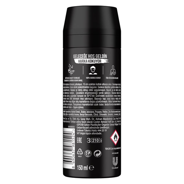 Axe Black Bodyspray Deodorant 150 ml