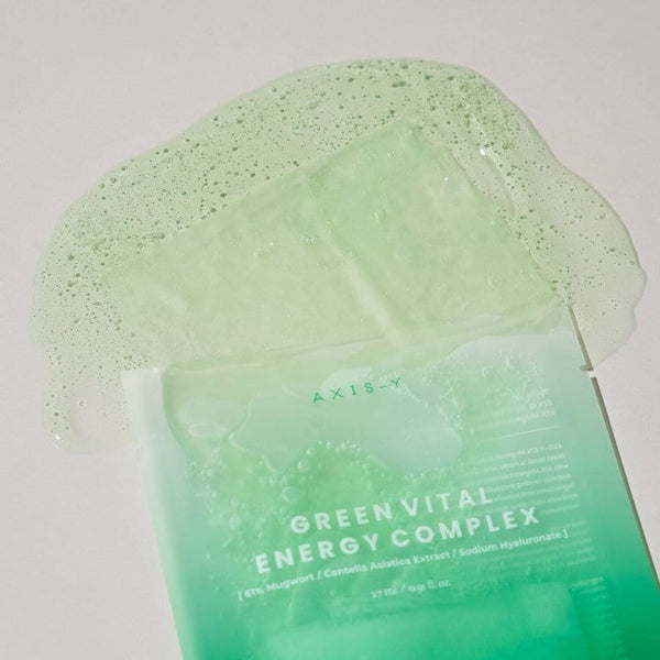 AXIS-Y 61% Mugwort Green Vital Energy Complex Sheet Mask 27 ml