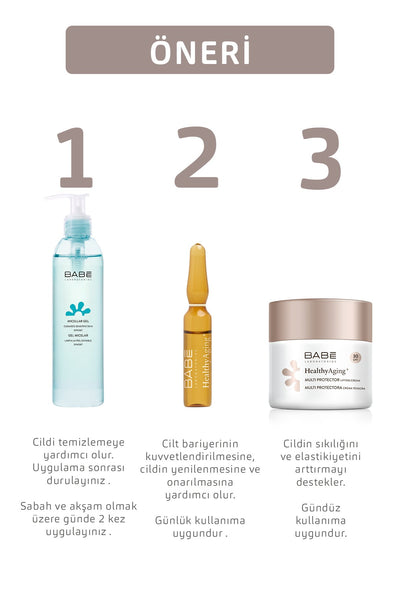 Babe Yenileyici Canlandırıcı Ve Gençleştirme Etkili Konsantre Bakım 14 Ml