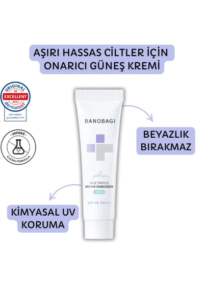 Banobagi Milk Thistle Repair Cica Sunscreen Plus SPF45 PA++