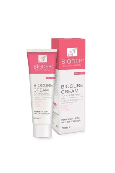 Bioder Biocure Cream Yüz İçin Tüy Azaltıcı Krem 30 ml