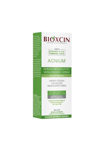 Bioxcin Acnium Dengeleyici Nemlendirci Krem 50ml
