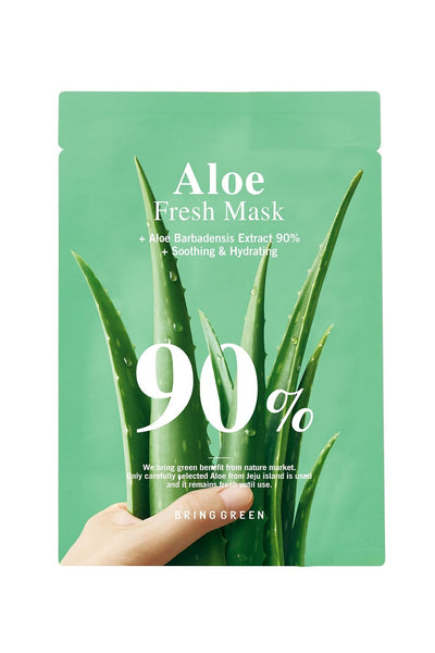 Bring Green 90% Fresh Mask - Artemisia – Yatıştırıcı & Nemlendirici Maske #Artemisia
