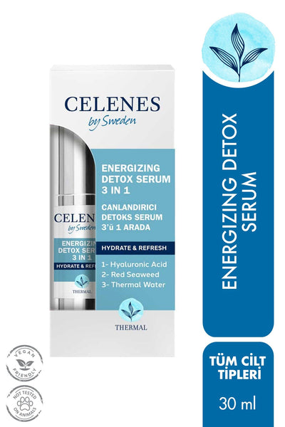 Celenes Thermal 3 in 2 Canlandırıcı Detox Serum 30 Ml
