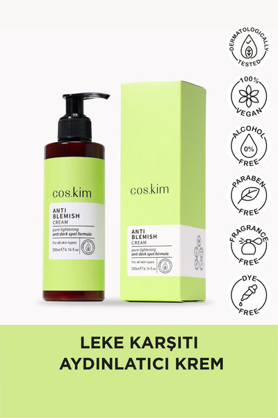 Coskim Leke Karşıtı ve Gözenek Sıkılaştırıcı Aydınlatıcı Krem 200 ml