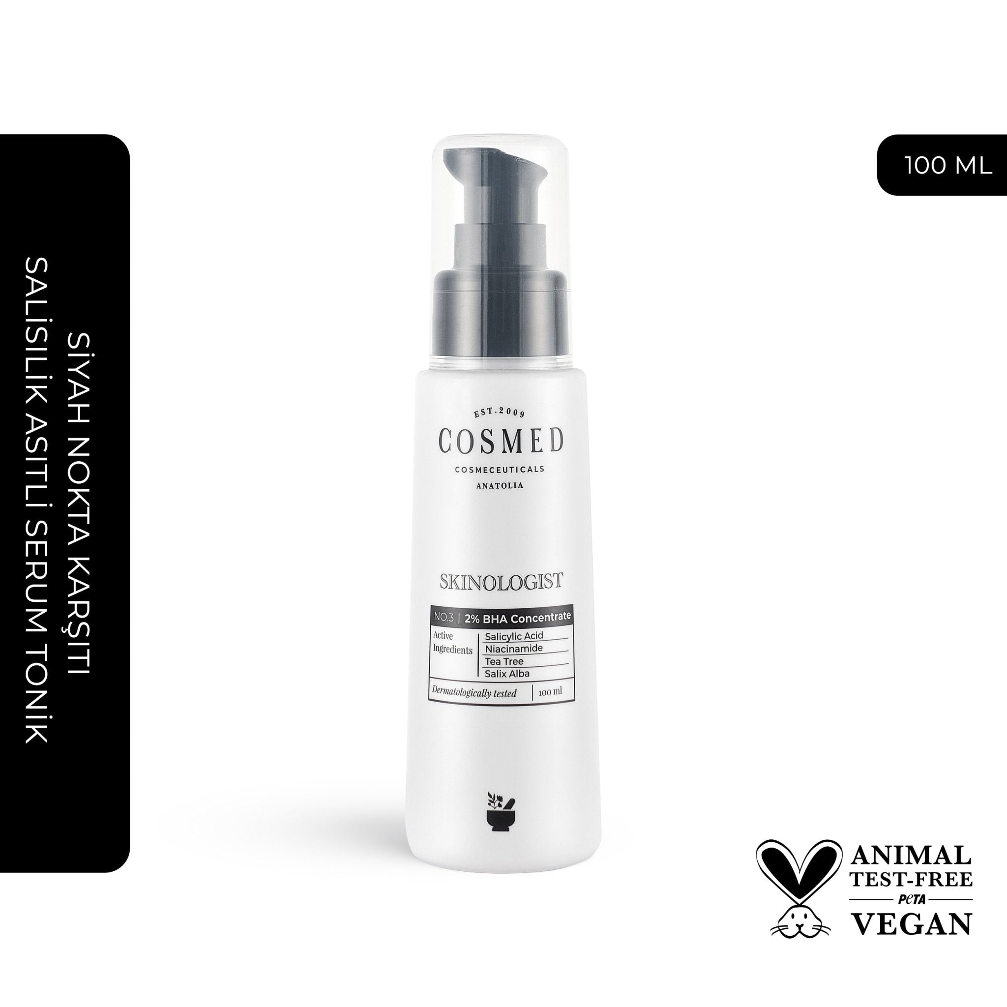 Cosmed Skinologist 2% Bha Concentrate 100 ml