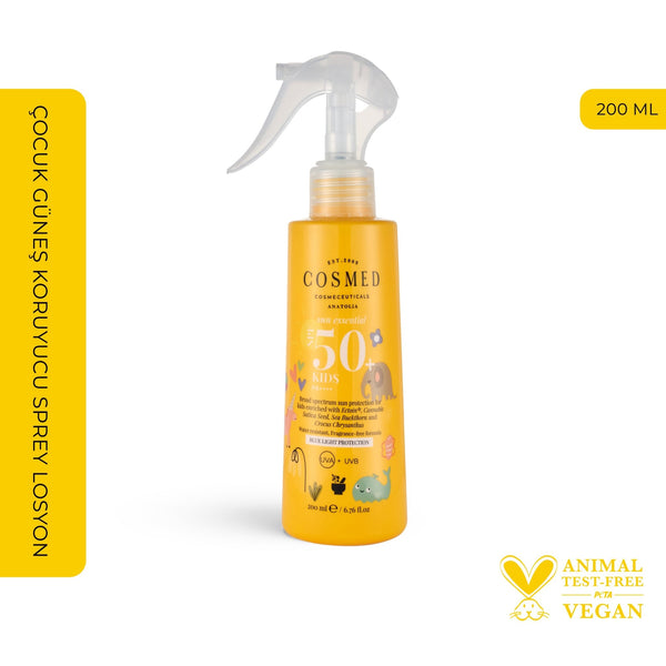 Cosmed Sun Essential Kids Spf50+ Güneş Losyonu 200 ml