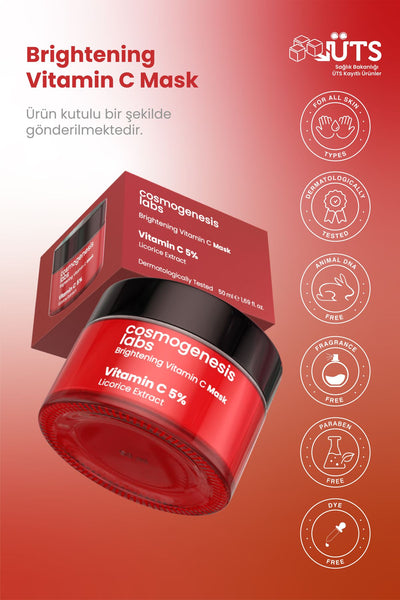 Cosmogenesis Labs Brightening Vitamin C  Mask 50 ml