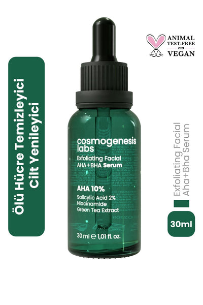 Cosmogenesis Labs Exfoliating Facial AHA + BHA Serum 30 ml
