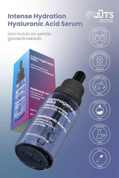 Cosmogenesis Labs Intense Hydration Hyaluronic Acid Serum 30 ml