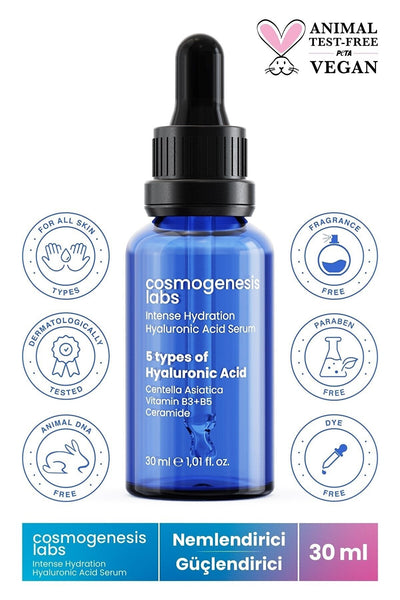 Cosmogenesis Labs Intense Hydration Hyaluronic Acid Serum 30 ml