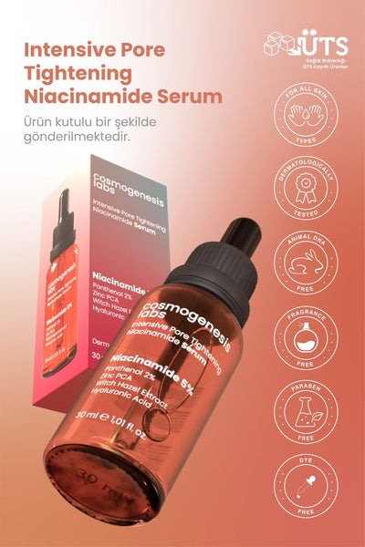 Cosmogenesis Labs Intensive Pore Tightening Niacinamide Serum 30 ml