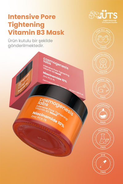 Cosmogenesis Labs Intensive Pore Tightening Vitamin B3 Mask 50 ml