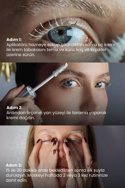 Cosmogenesis Labs Kaş Kirpik Maskesi 9.5ml - Su Bazlı Parlatıcı Nemlendirici Onarıcı Vegan