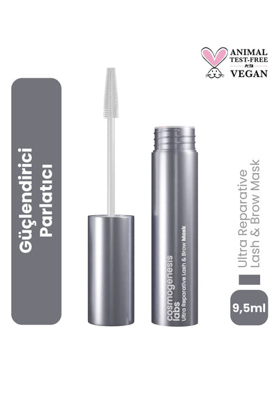 Cosmogenesis Labs Kaş Kirpik Maskesi 9.5ml - Su Bazlı Parlatıcı Nemlendirici Onarıcı Vegan