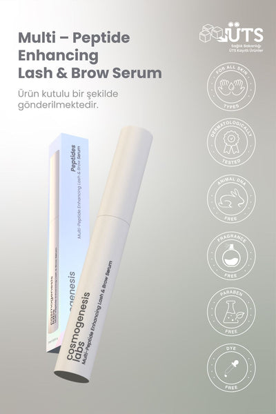 Cosmogenesis Labs Multi-Peptide Enhancing Lash & Brow Serum 3 ml