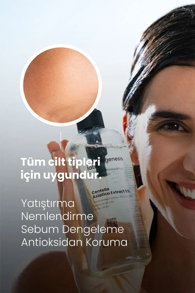 Cosmogenesis Labs Nemlendirici Cilt Ve Makyaj Temizleme Yağı 400ml Vegan Yatıştırıcı Sebum Dengeleyici (%5 CENTELLA)