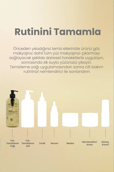 Cosmogenesis Labs Nemlendirici Cilt Ve Makyaj Temizleme Yağı 400ml Vegan Yatıştırıcı Sebum Dengeleyici (%5 CENTELLA)