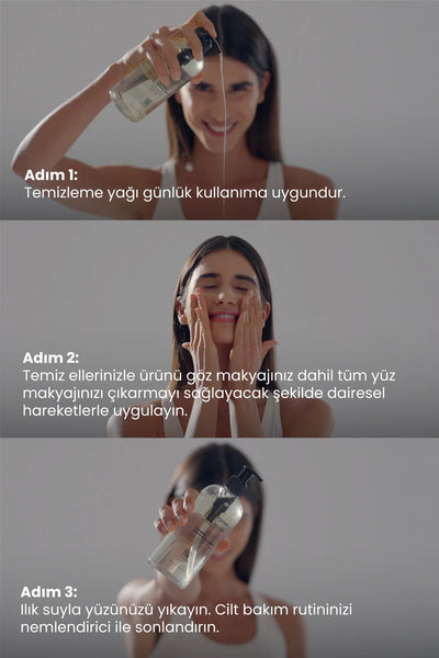 Cosmogenesis Labs Nemlendirici Cilt Ve Makyaj Temizleme Yağı 400ml Vegan Yatıştırıcı Sebum Dengeleyici (%5 CENTELLA)