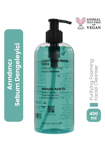 Cosmogenesis Labs Purifying Foaming Facial Cleanser 400 ml