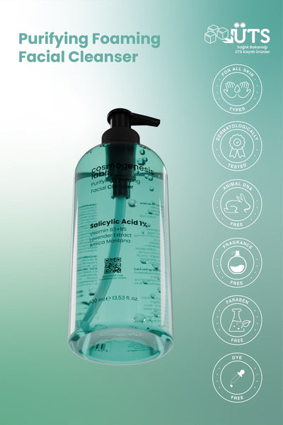 Cosmogenesis Labs Purifying Foaming Facial Cleanser 400 ml