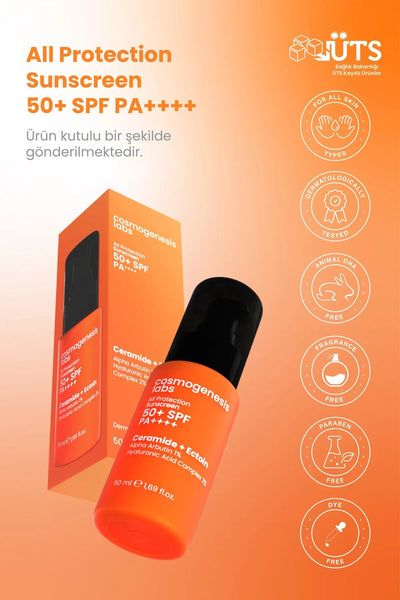 Cosmogenesis Labs SPF50+ Güneş Koruyucu 50 ml