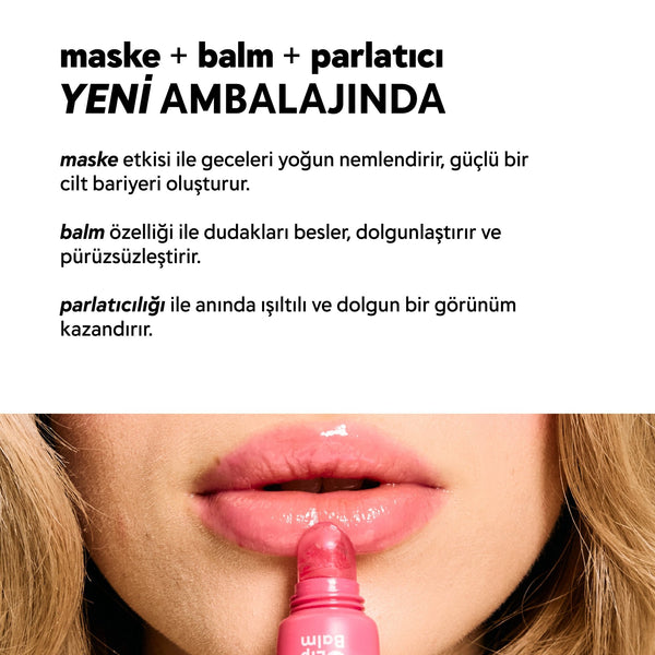 Cream Co. 3 in 1 Lip Balm Bubblegum