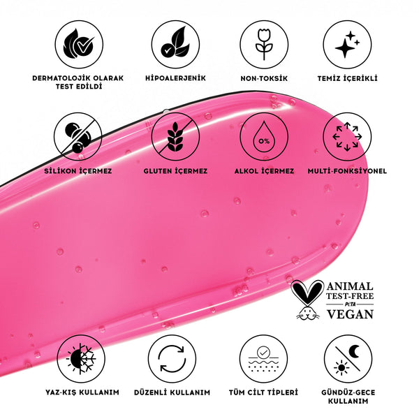Cream Co. 3 in 1 Lip Balm Bubblegum