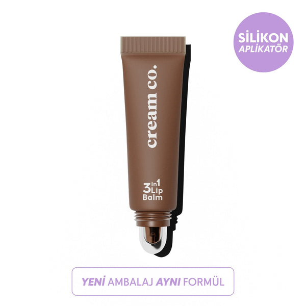 Cream Co. 3 in 1 Lip Balm - Mocha