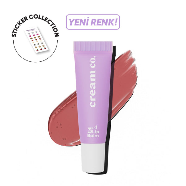 Cream Co. 3 in 1 Lip Balm - 407 Cupcake