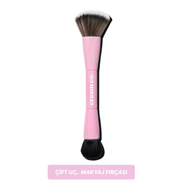 Cream Co. Dual-Ended Makeup Brush