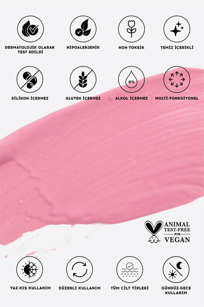 Cream Co. Glow Tint Baby Pink - 508