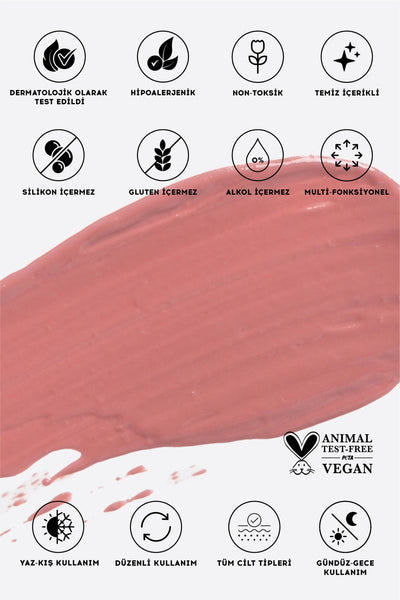 Cream Co. Glow Tint Dusty Rose - 507