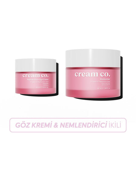 Cream Co. Göz Kremi & Nemlendirici Seti