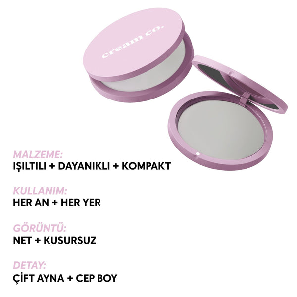 Cream Co. Pocket Mirror