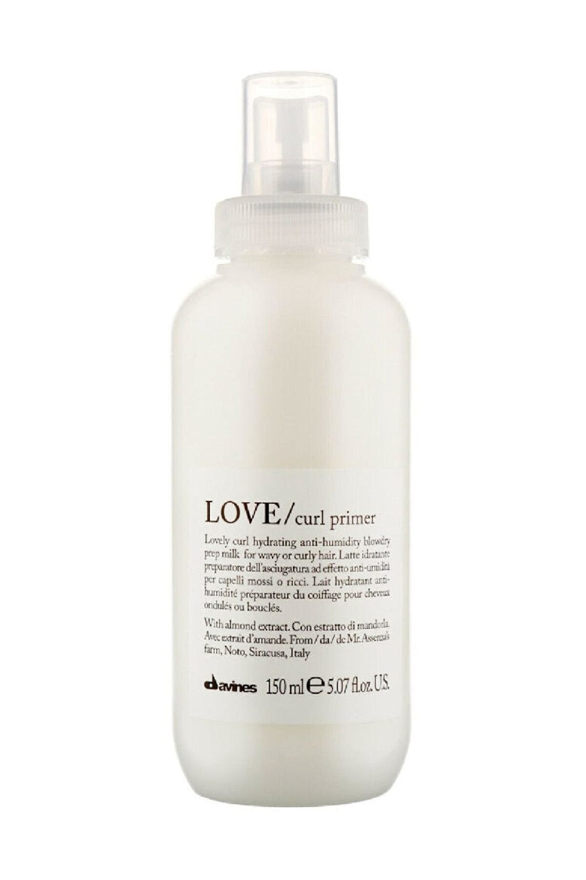 DAVINES Davines Love Curl Primer Kıvırcık Dalgalı Saçlar için Süt 150ml